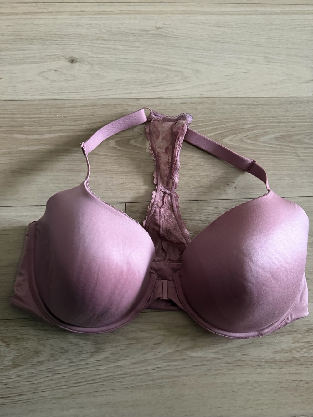 Victoria's Secret Dusty Pink Lace Racerback Bra
